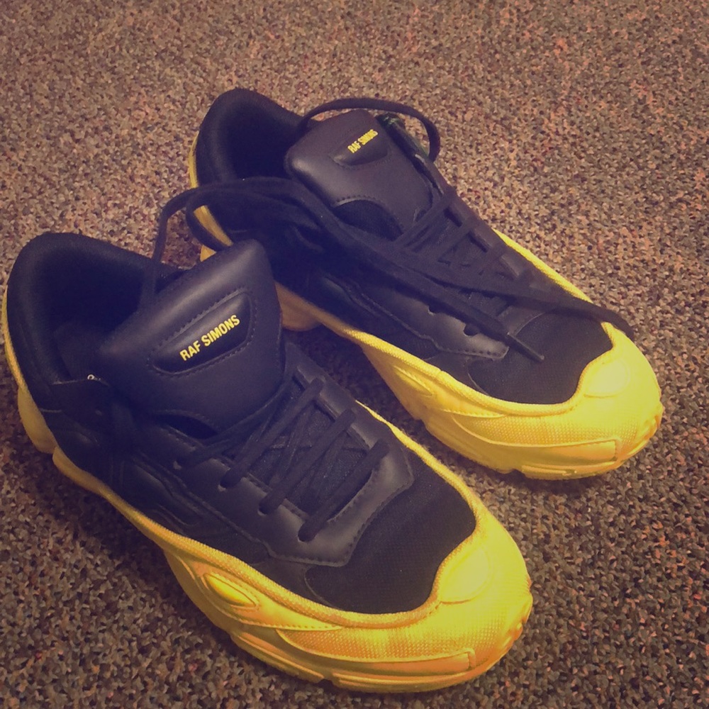 RAF simons (navy blue and yellow)
